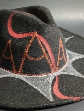 Mens Custom Wide Brim Fedora